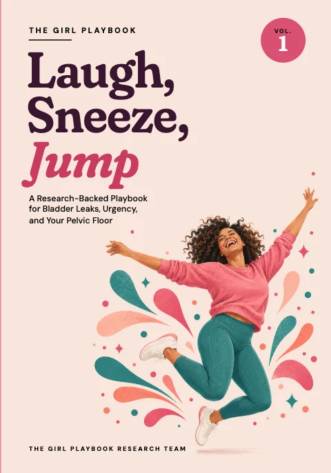 Cover of Laugh, Sneeze, Jump, Girl Playbook Vol. 1