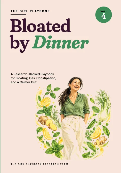 Cover of Bloated by Dinner, Girl Playbook Vol. 4